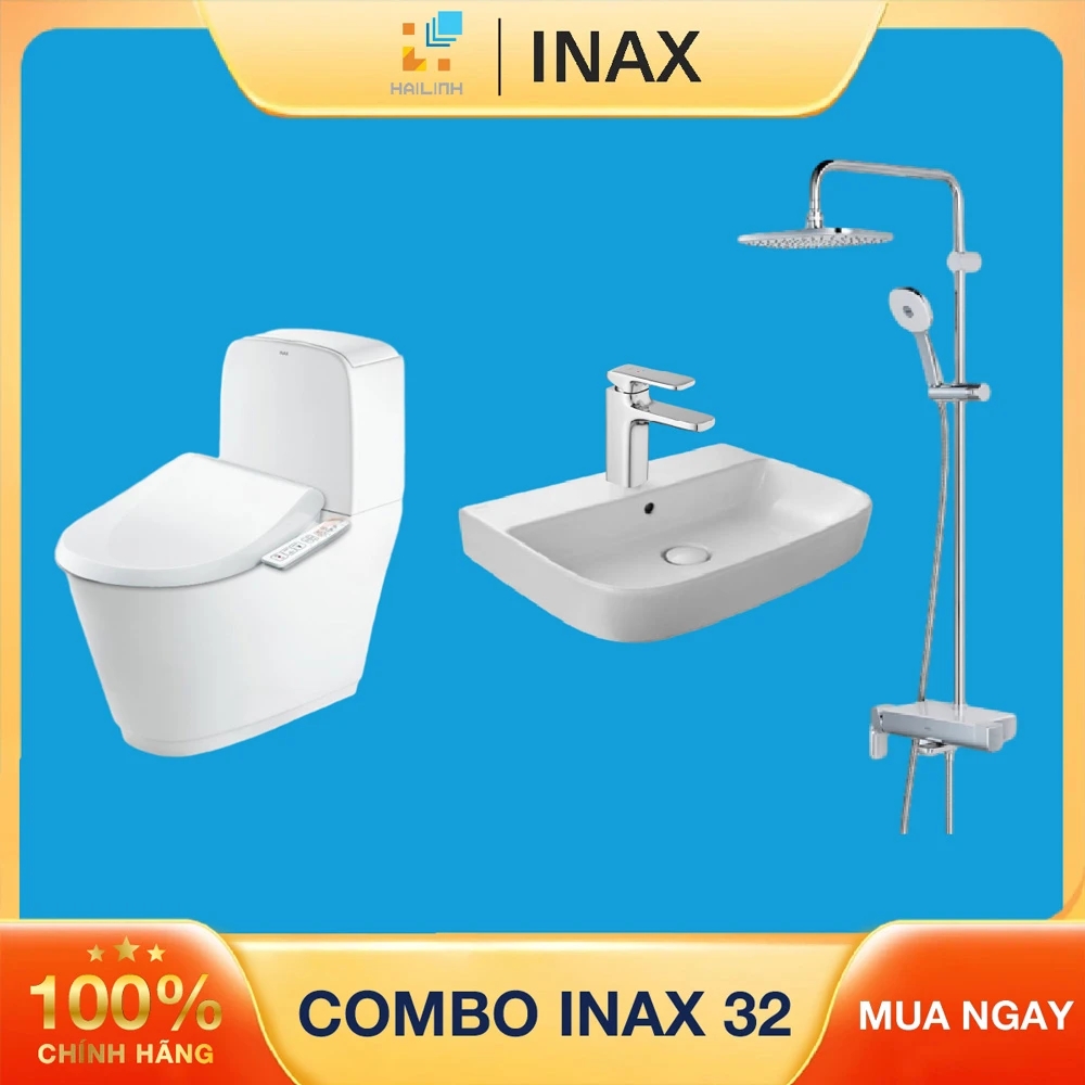 Ảnh Combo thiết bị vệ sinh Inax 32 1