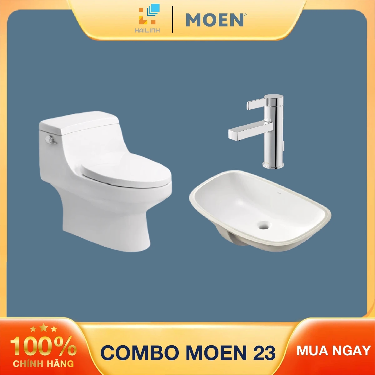 Ảnh Combo thiết bị vệ sinh Moen 23 1