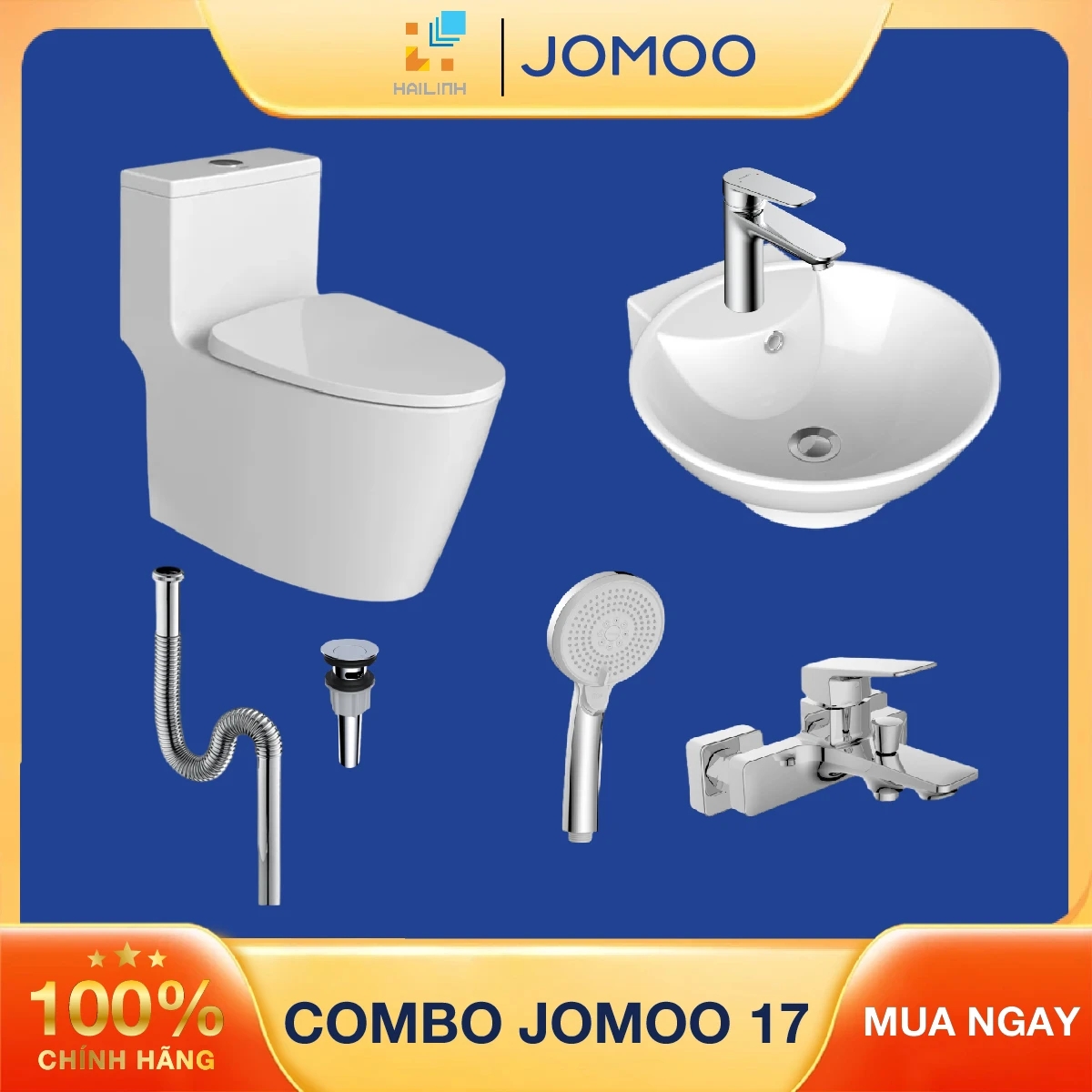 Ảnh Combo thiết bị vệ sinh JOMOO số 17 1