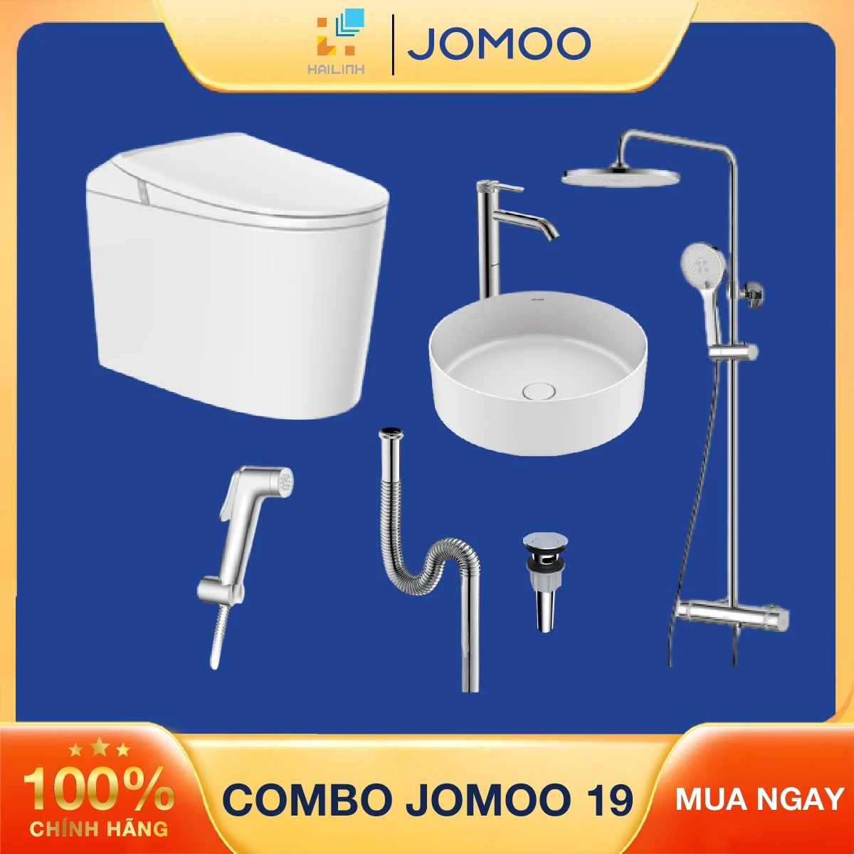 Ảnh Combo thiết bị vệ sinh JOMOO số 19 1