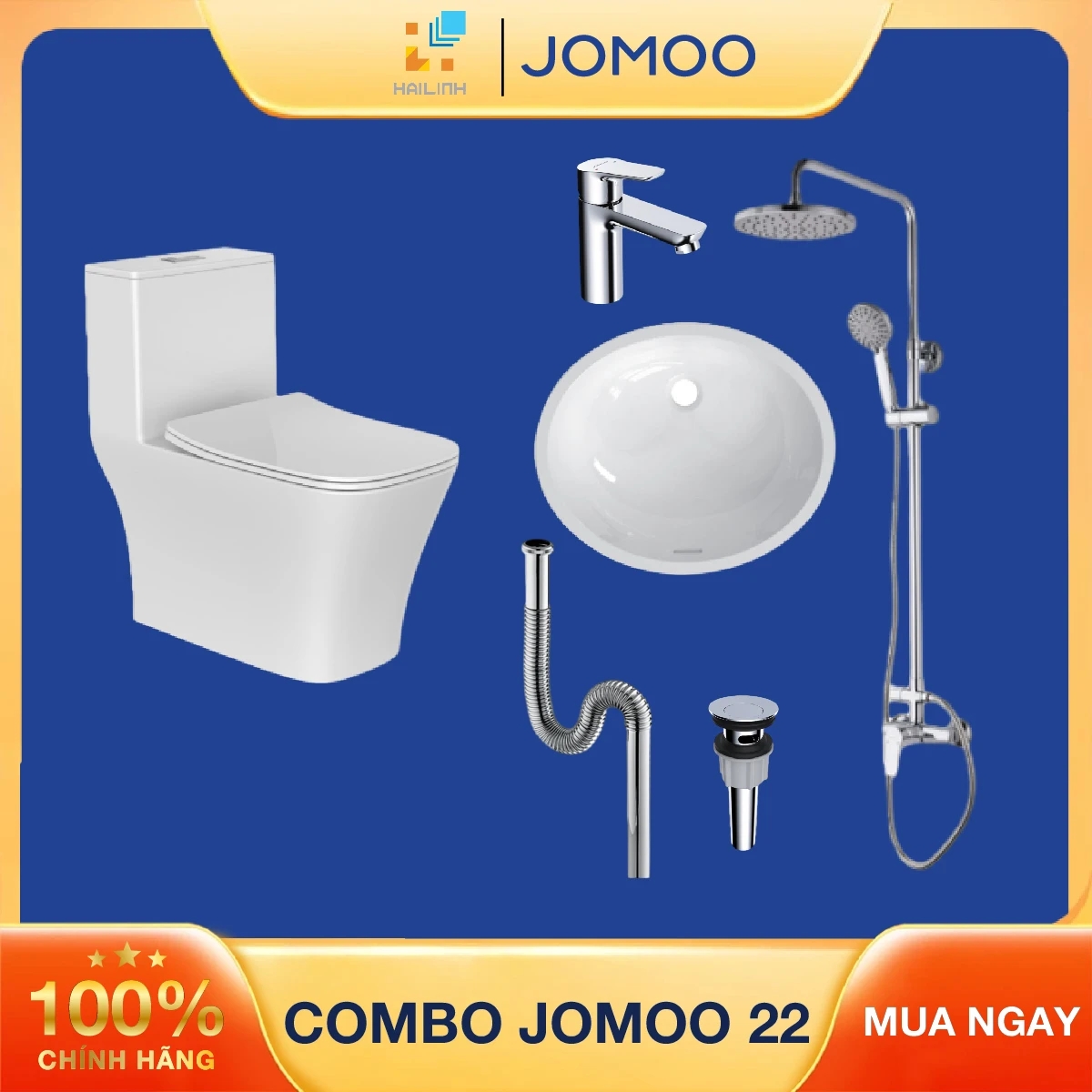 Ảnh Combo thiết bị vệ sinh JOMOO số 22 1