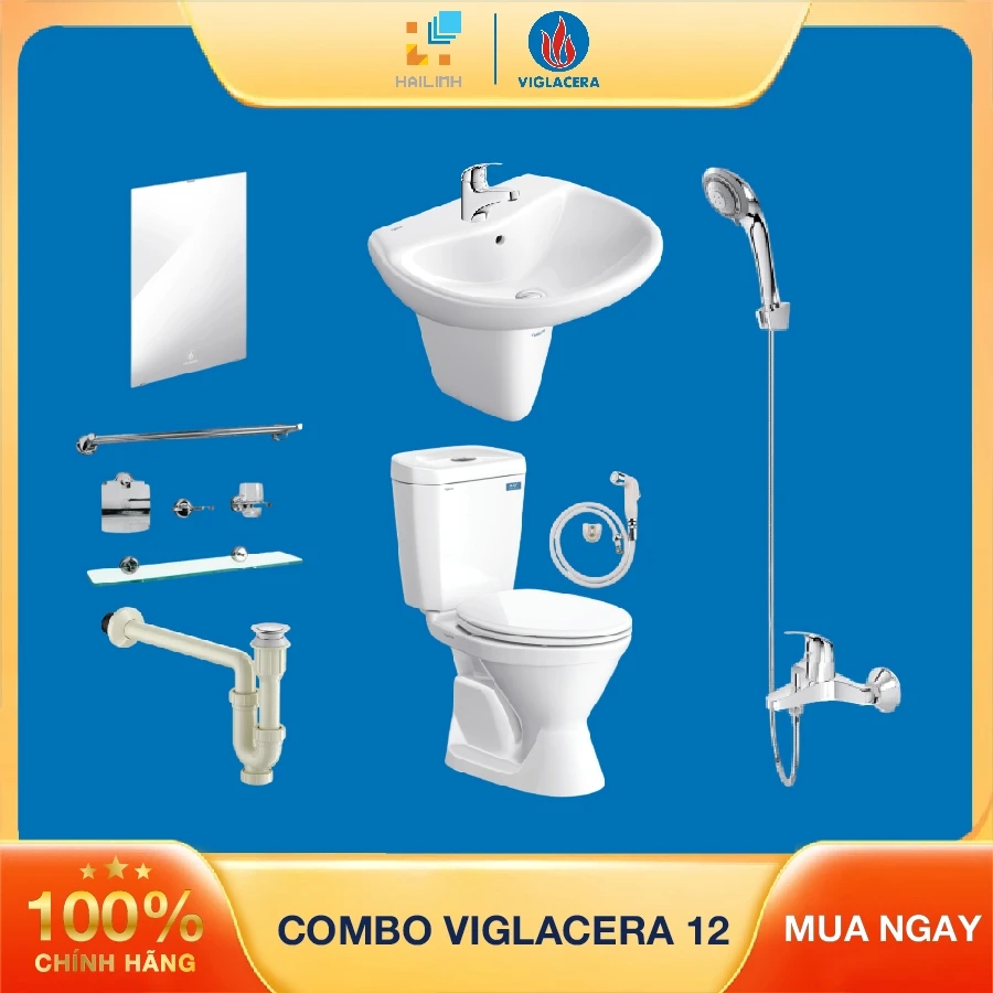 Ảnh Combo thiết bị vệ sinh Viglacera số 12 1
