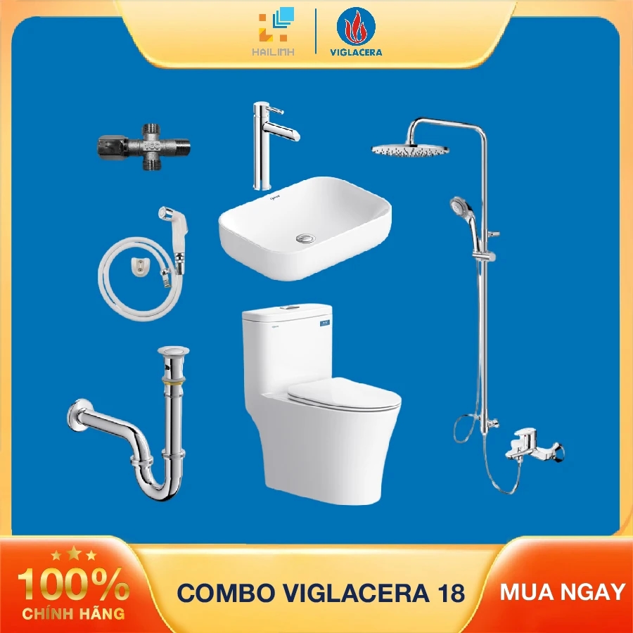 Ảnh Combo thiết bị vệ sinh Viglacera số 18 1
