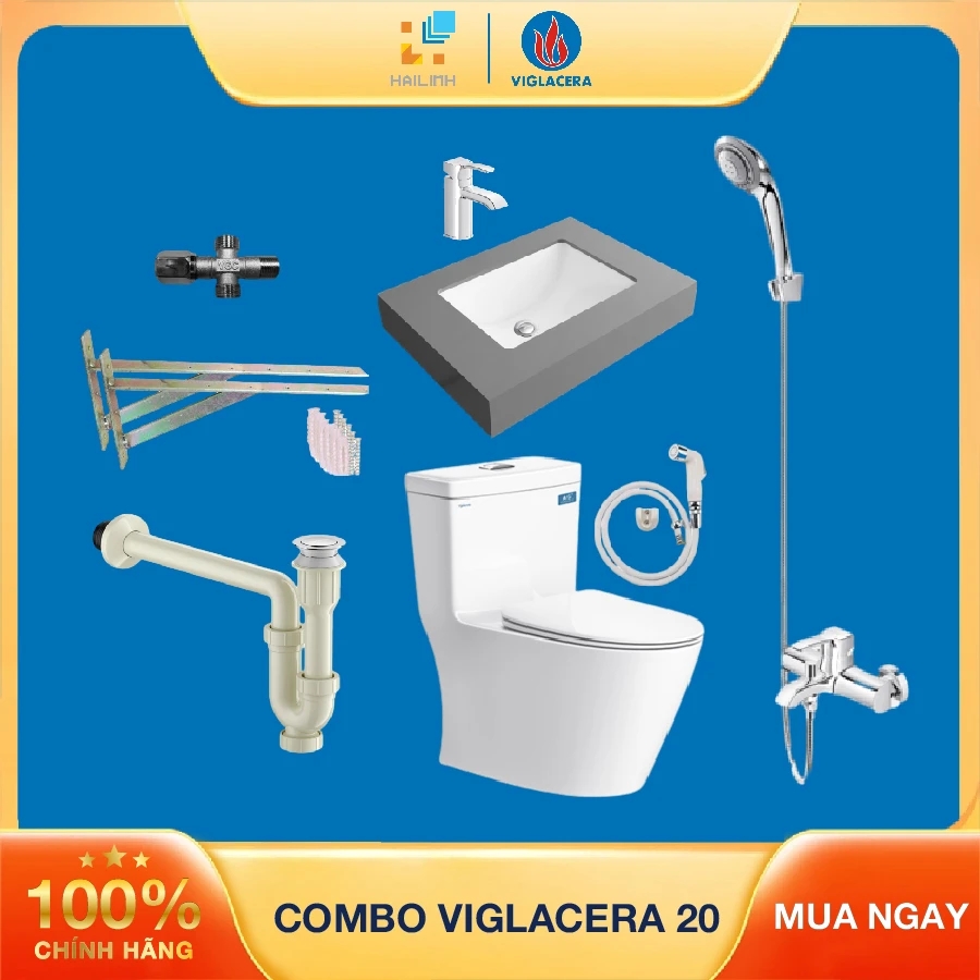 Ảnh Combo thiết bị vệ sinh Viglacera số 20 1