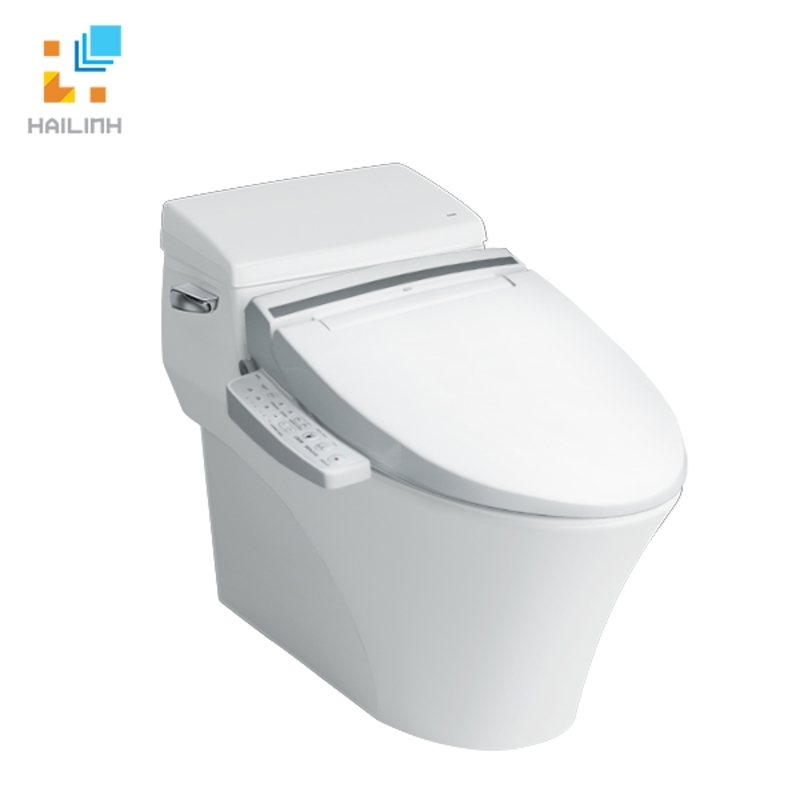 Bồn cầu nắp rửa điện tử Inax AC-1017R+CW-KB22AVN