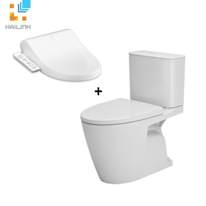 Bồn cầu nắp rửa điện tử Inax AC-602A+CW-H17VN