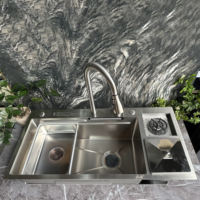 Ảnh Chậu rửa bát Belli BL.D.90.45.KTS 1