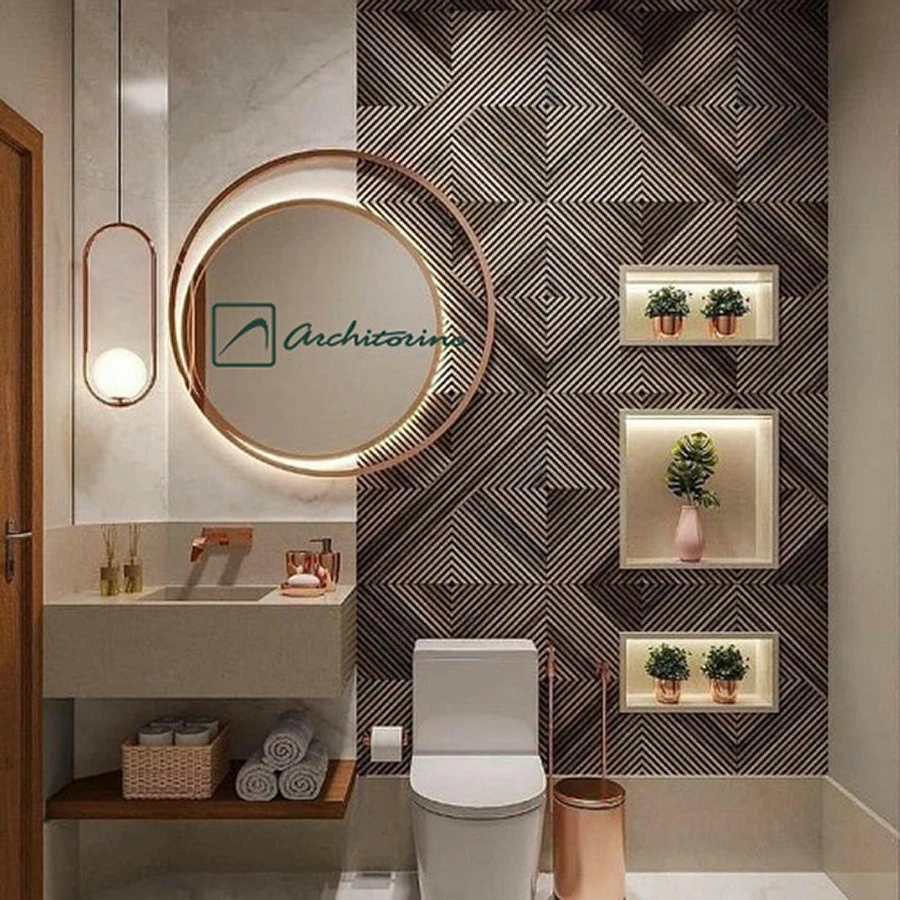 Ảnh Gương Decor Archi ALIDD70 1