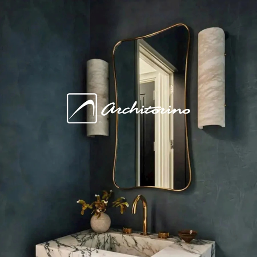 Ảnh Gương mạ vàng Archi AIV6090 1