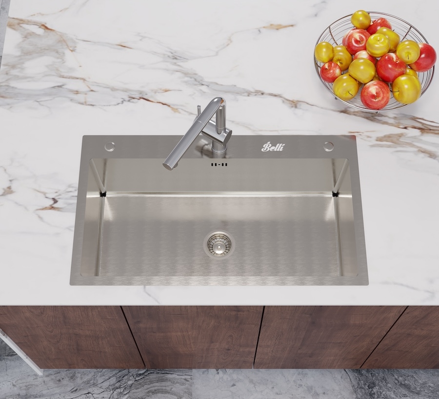 Ảnh Chậu Luxury 1 hộc đơn BL7845D 1
