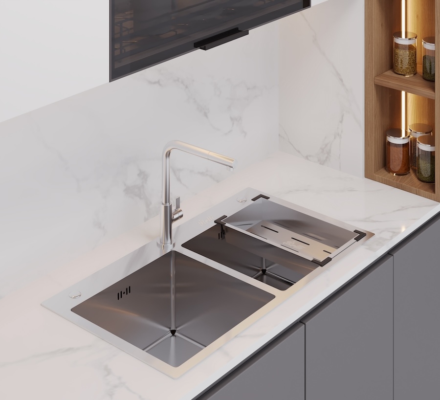 Ảnh Chậu rửa bát Belli BL8245ECOC 1