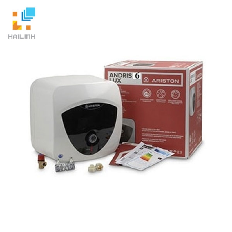 Bình nóng lạnh Ariston 6 lít ANDRIS LUX 6 BE 1.5 PE
