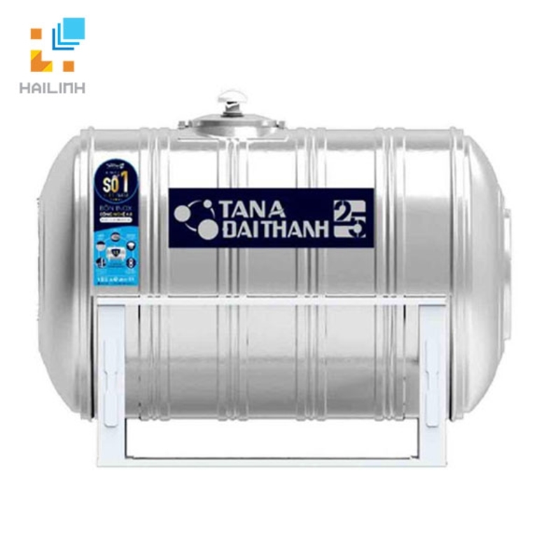 Bồn nước inox Tân Á Đại Thành 25 - TAĐT25 1500N (Ø1140) Ngang