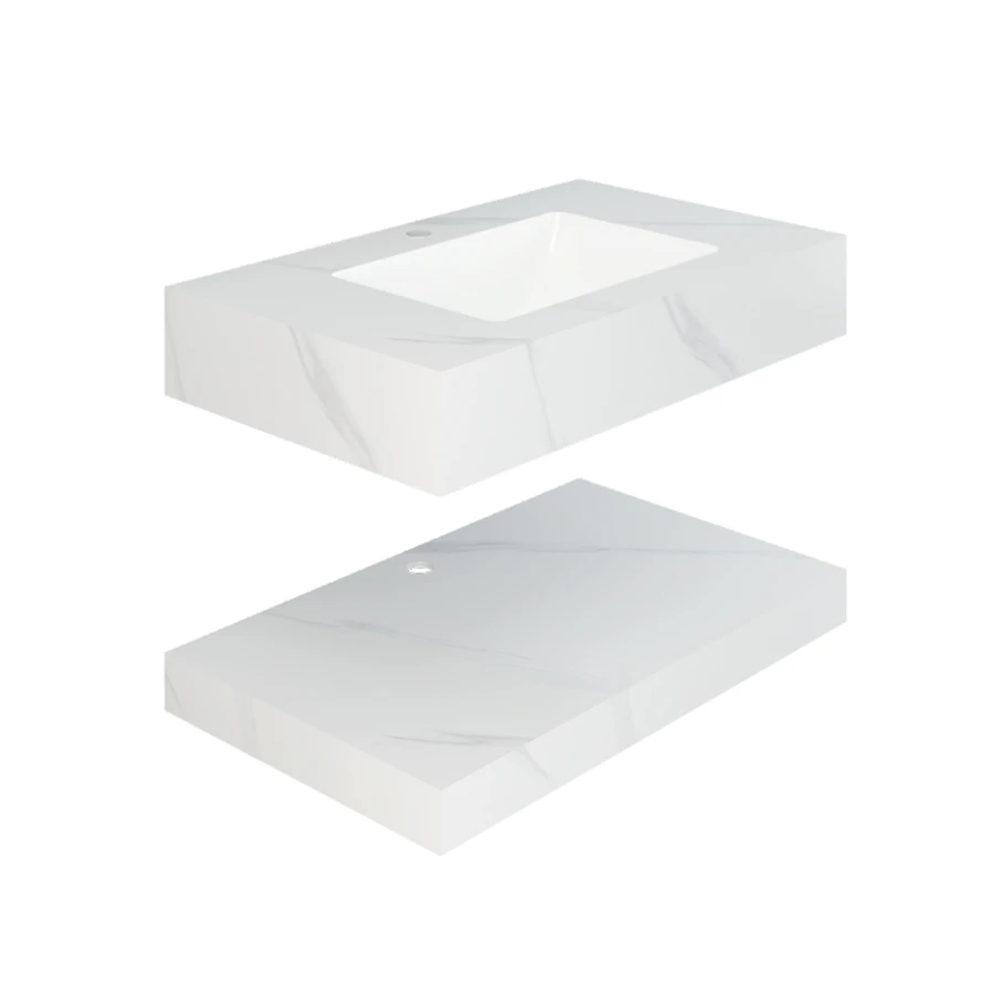 Ảnh Chậu bàn đá 2 tầng Viglacera UA2-9GP01 1