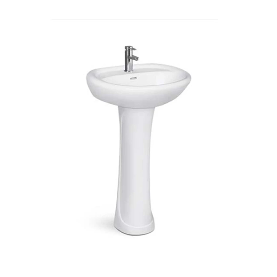 Chậu rửa treo tường Bravat C22359W-1