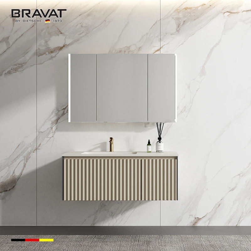 Ảnh Tủ chậu Bravat V530254Y-W-ENG 1