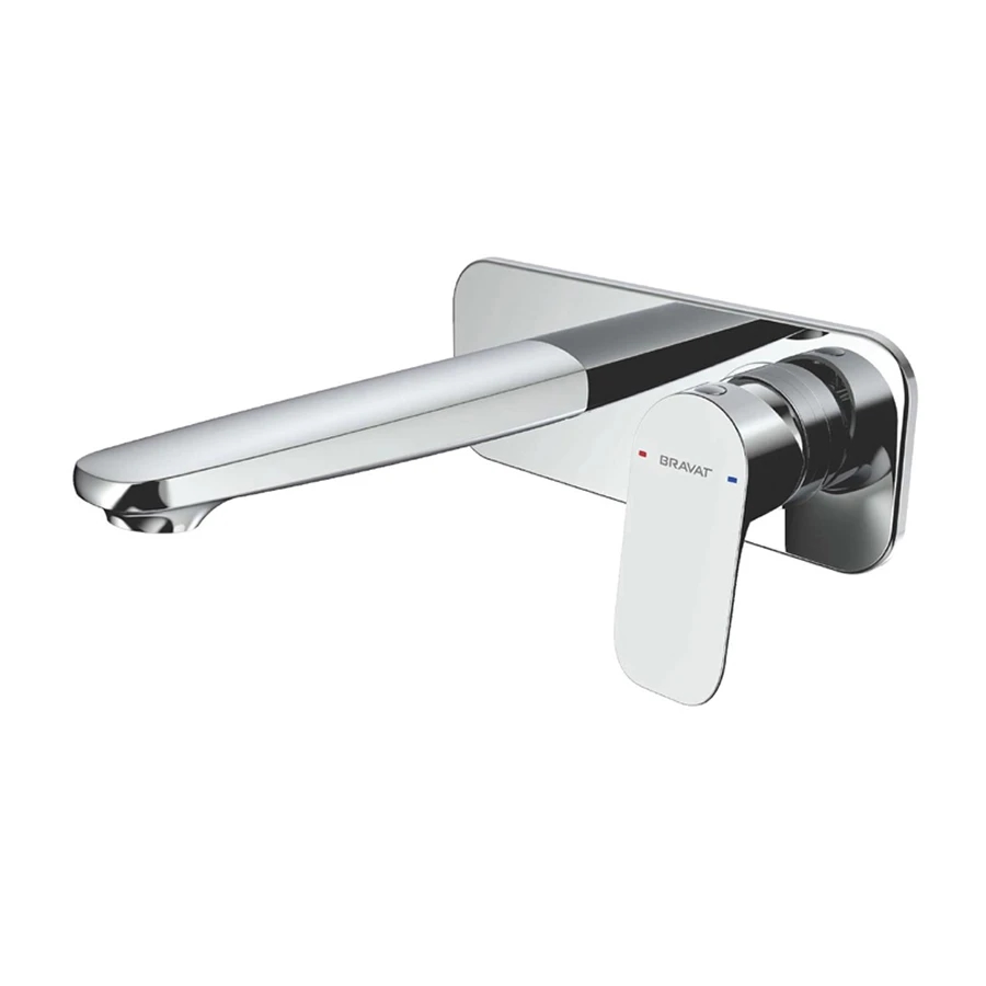 Vòi chậu âm tường Bravat P8428563CP-ENG