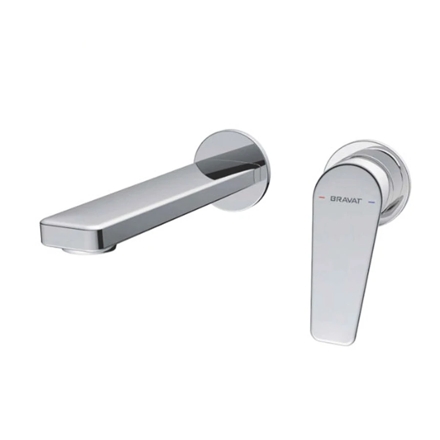 Ảnh Vòi chậu âm tường Bravat P8472605CP-ENG 1