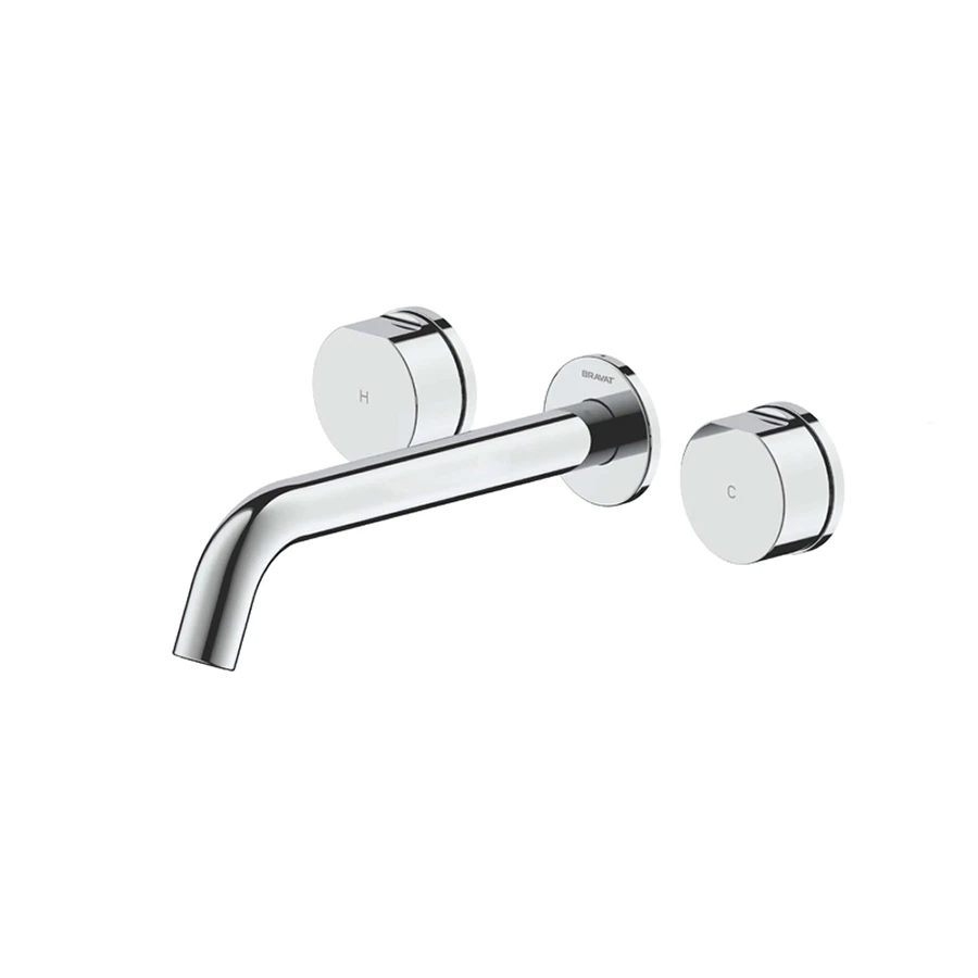 Ảnh Vòi chậu âm tường Bravat P8512648CP-ENG 1