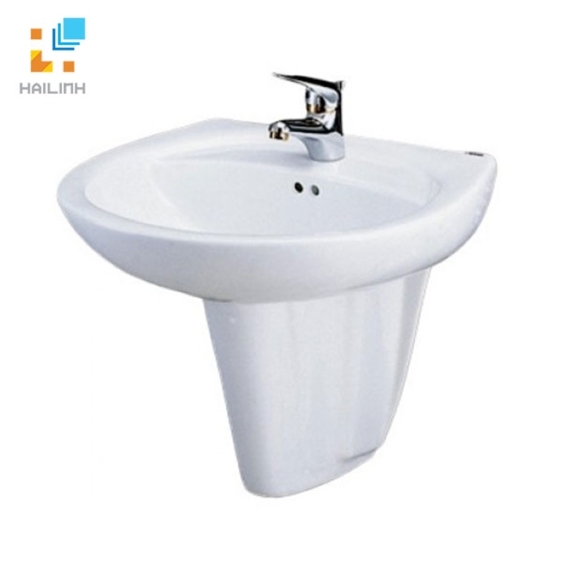 Ảnh Chậu rửa treo tường Caesar L2220+P2436 1