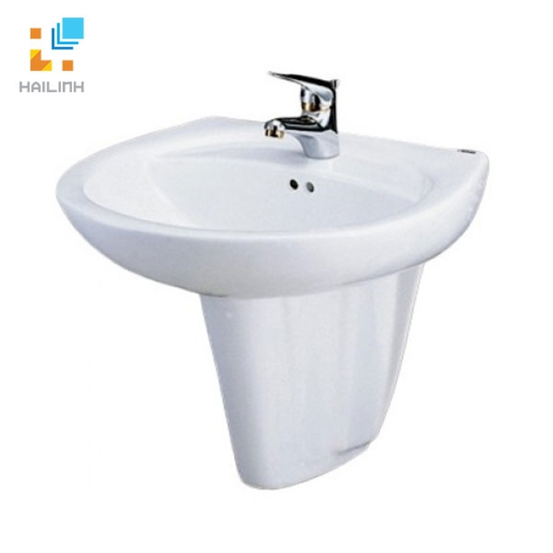 Ảnh Chậu rửa treo tường Caesar L2220-P2436 1
