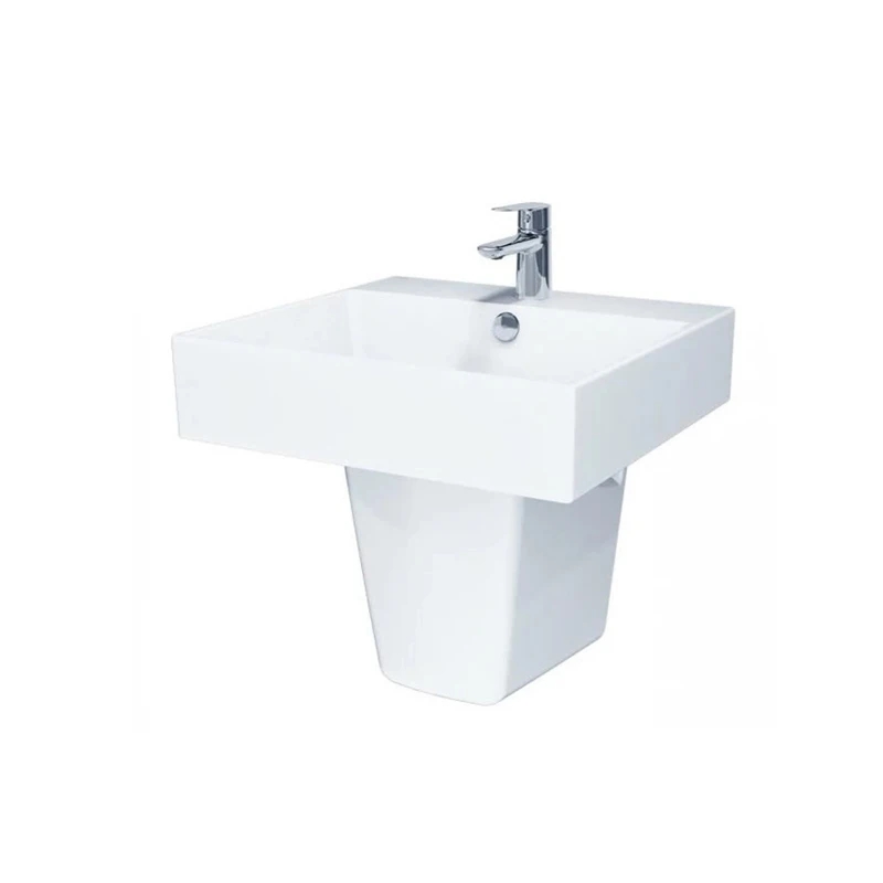 Ảnh Chậu rửa treo tường Caesar LF5263 + PF2463 1