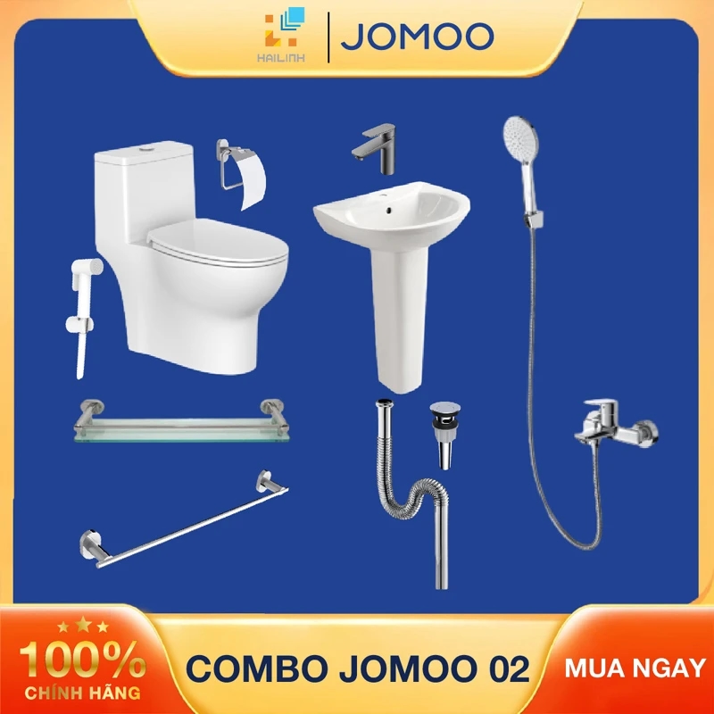 Ảnh Combo thiết bị vệ sinh JOMOO số 2 1
