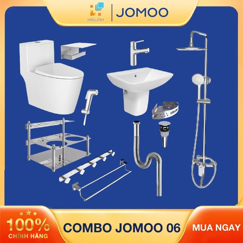 Ảnh Combo thiết bị vệ sinh JOMOO số 6 1