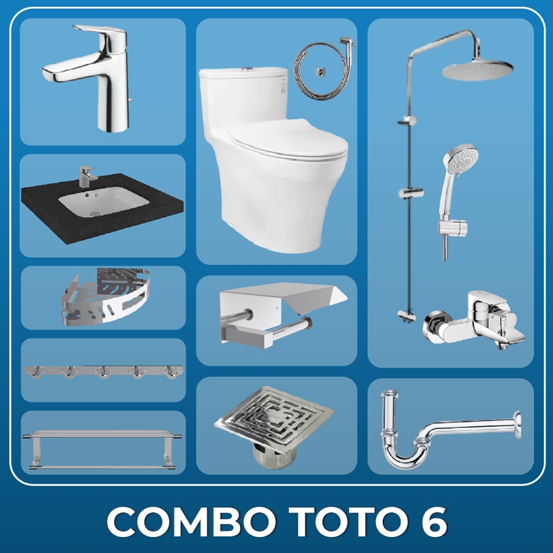 Ảnh Combo thiết bị vệ sinh TOTO số 6 1