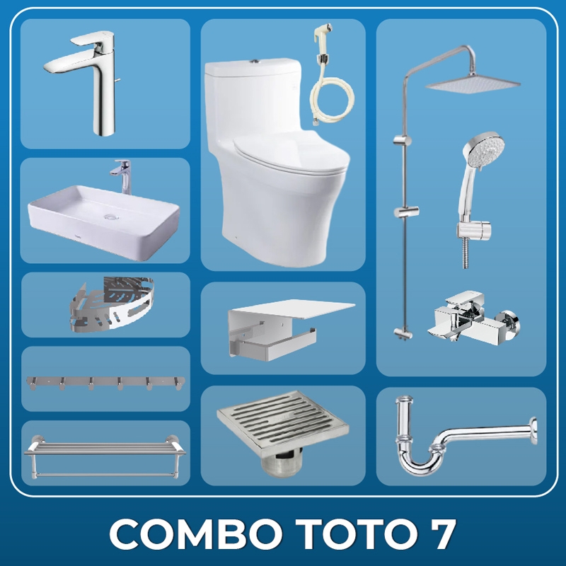 Ảnh Combo thiết bị vệ sinh TOTO số 7 1