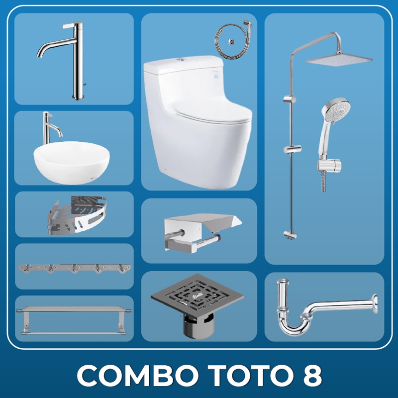 Ảnh Combo thiết bị vệ sinh TOTO số 8 1