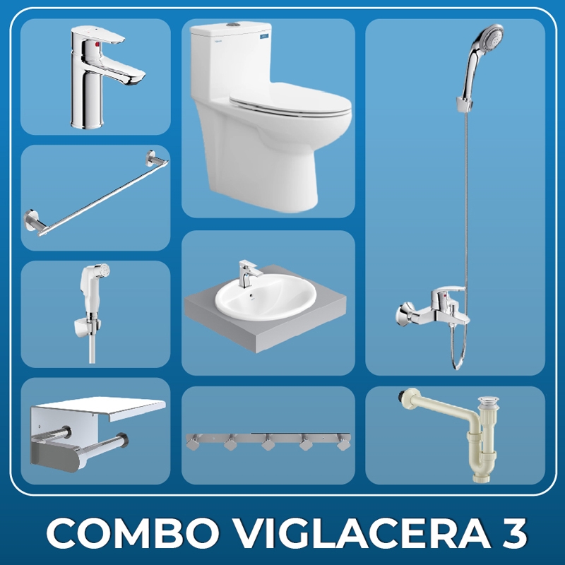 Ảnh Combo thiết bị vệ sinh Viglacera số 3 1