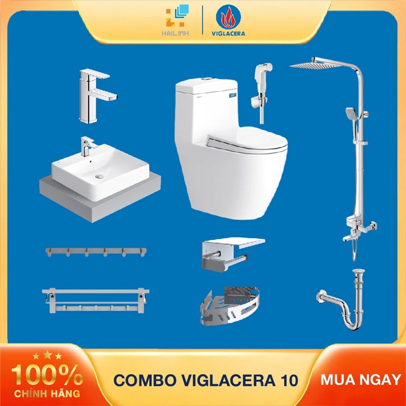 Ảnh Combo thiết bị vệ sinh viglacera số 10 1