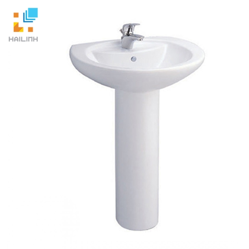 Ảnh Chậu rửa treo tường Cotto C0107+C411 1