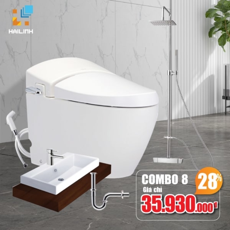 Ảnh Combo thiết bị vệ sinh Cotto 08 1
