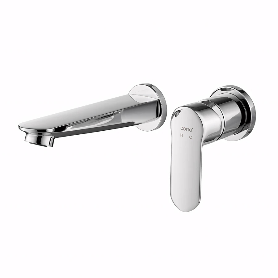 Ảnh Vòi chậu gắn tường Cotto CT2407A 1