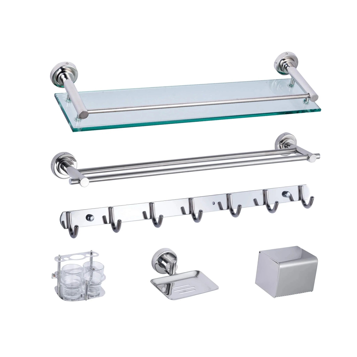 Ảnh Bộ phụ kiện nhà tắm Densta DS619 1
