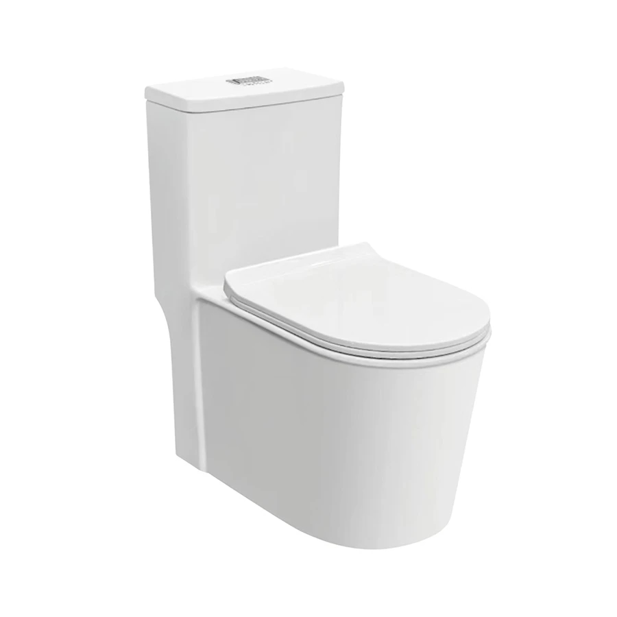 Ảnh Bồn cầu 1 khối D&K DK-C6552-W 1