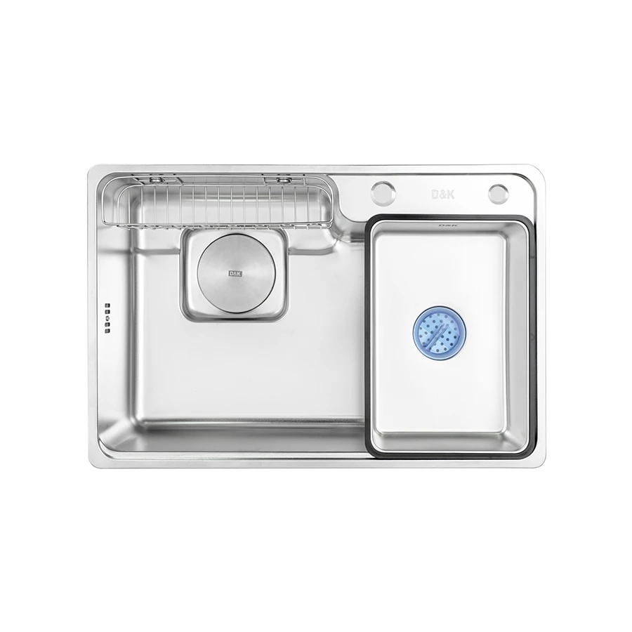 Ảnh Chậu rửa bát 1 hố D&K KS7046T 1