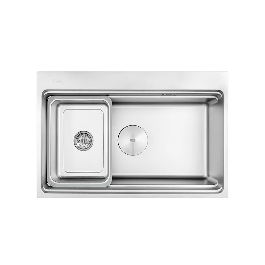 Ảnh Chậu rửa bát 1 hố D&K KS7650T 1