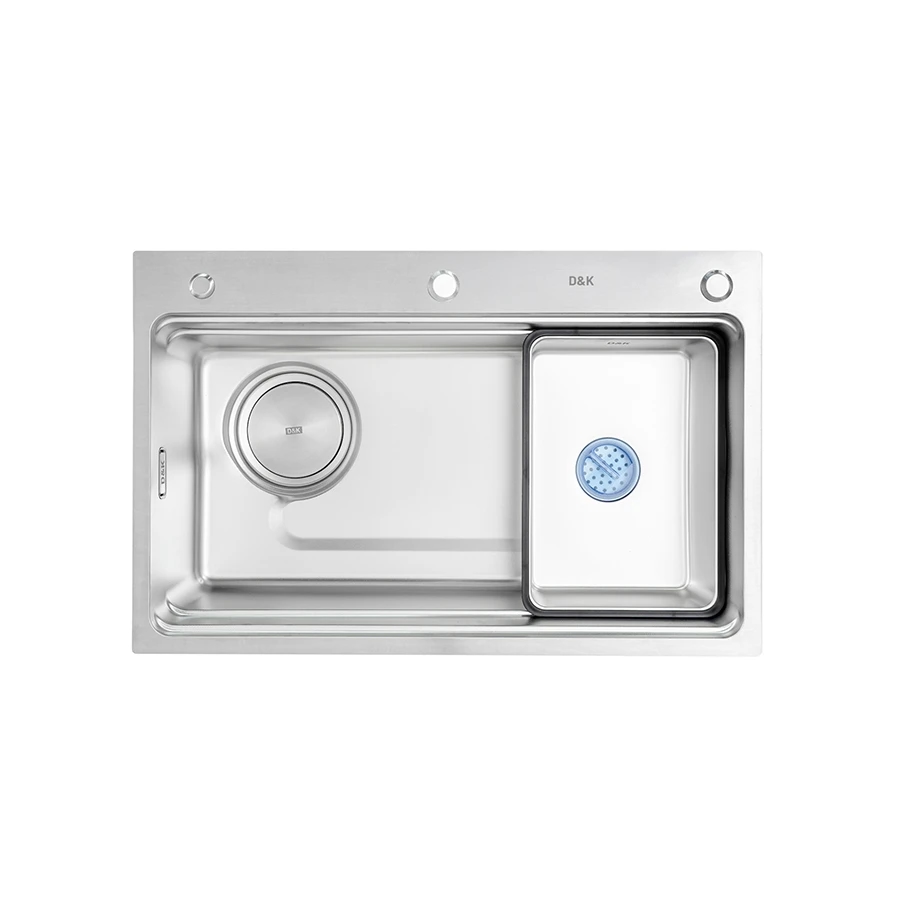 Ảnh Chậu rửa bát 1 hố D&K KS77495T 1