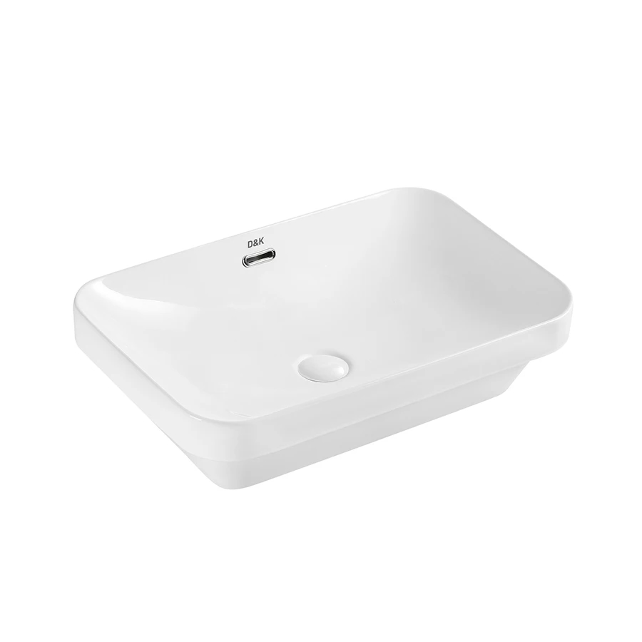 Ảnh Chậu rửa dương vành D&K L31L2120-W 1