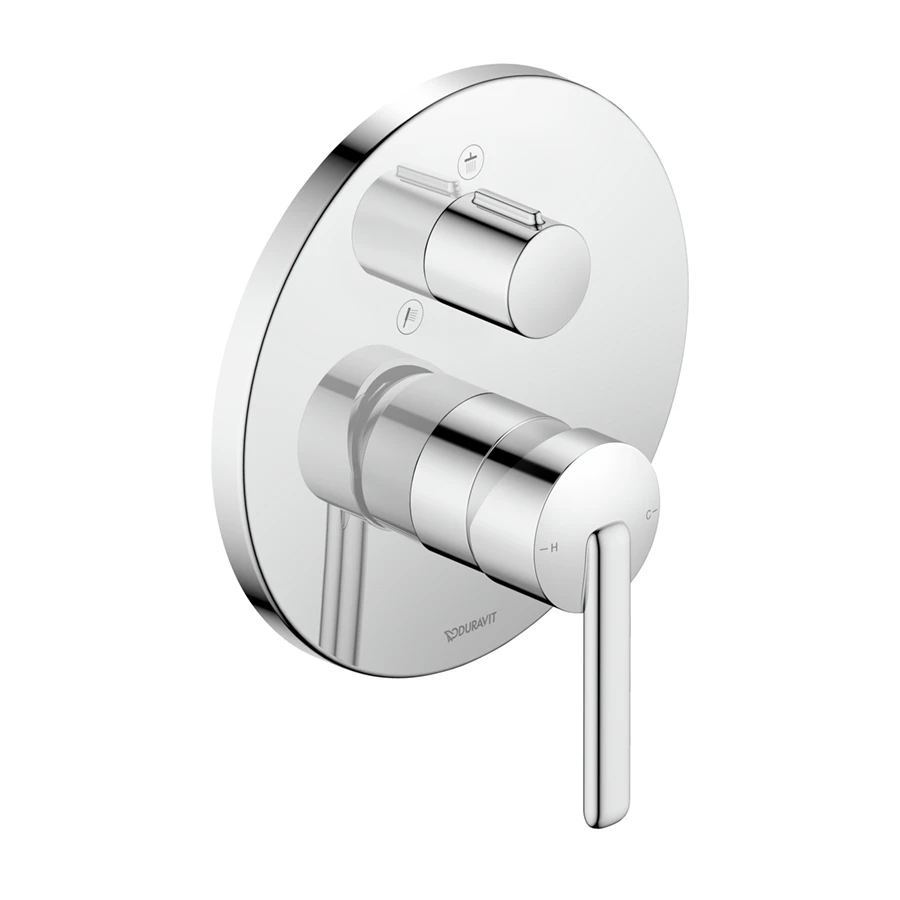 Cút nối tường Duravit BA4210012010