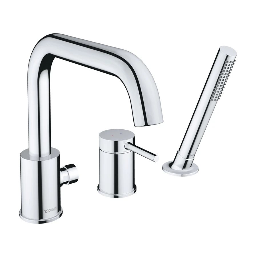 Ảnh Vòi bồn tắm 3 lỗ Duravit CE5260000A10 1