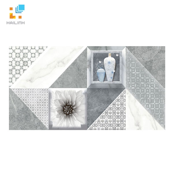 Ảnh Gạch Viglacera SH-CE3602A họa tiết gốm sứ 1