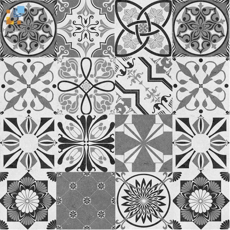 Ảnh Gạch Viglacera PLATINUM 12 MÙA HOA 1