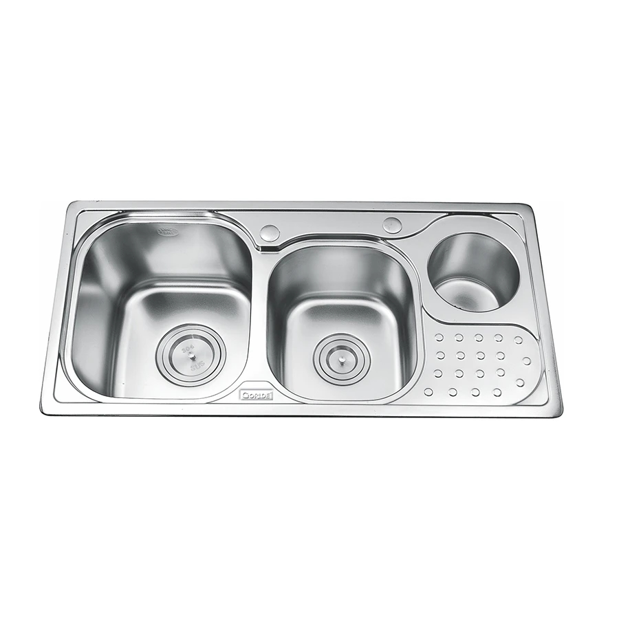 Ảnh Chậu rửa bát 2 hố Gorlde GD5203 1