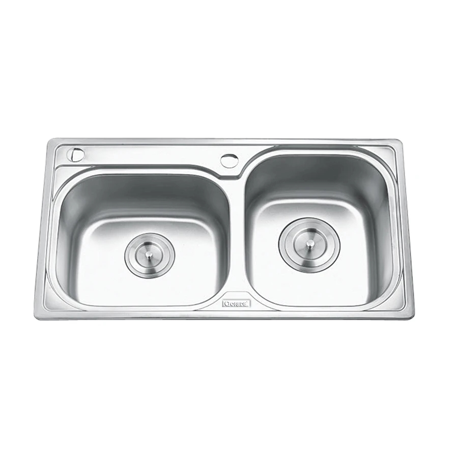 Chậu rửa bát 2 hố Gorlde GD5302