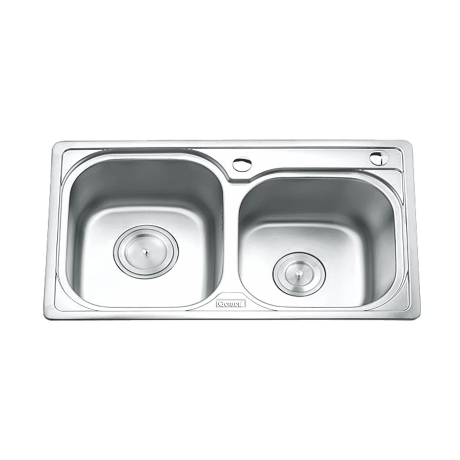 Chậu rửa bát 2 hố Gorlde GD5402