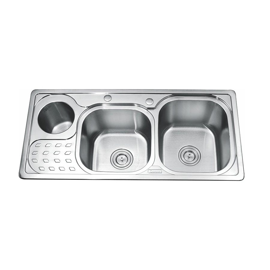 Ảnh Chậu rửa bát 2 hố Gorlde GD5403 1